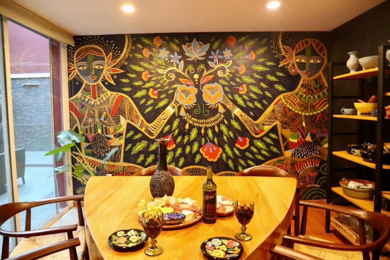 Luxurious Mid Century Modern Folk Art Casa de férias Cidade do México